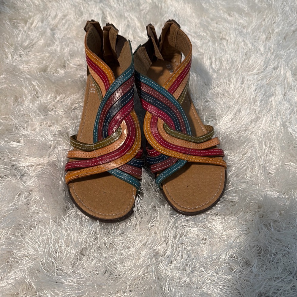 Colorful Strappy Sandals